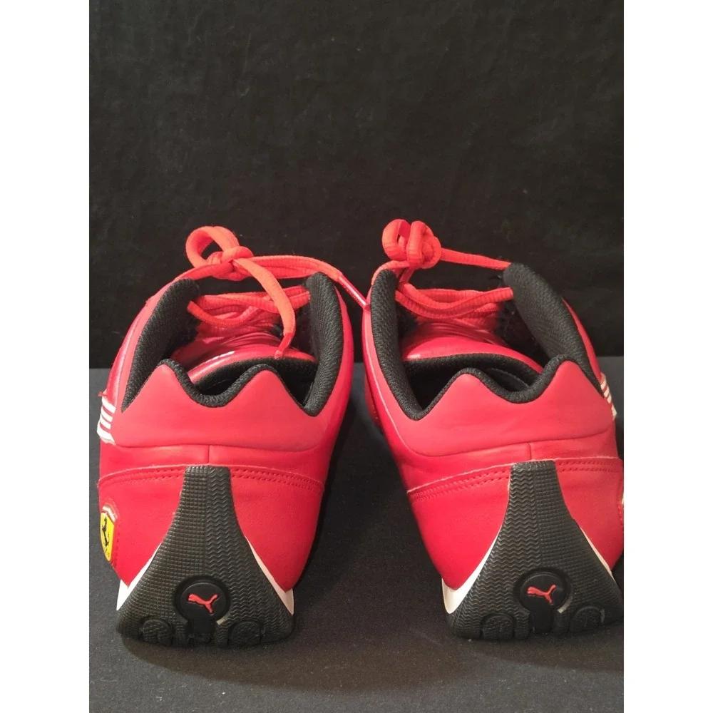 Puma Ferrari Future Cat Mens Size 10.5 Red White Black Athletic Motorsport Shoes - Picture 6 of 12
